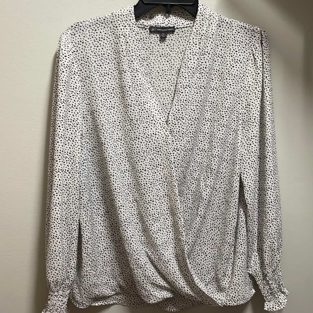 Adrianna Papell Crossover Blouse